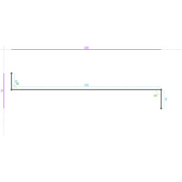 ALUMINIUM Prélaqué Sablé...