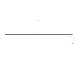 ALUMINIUM Prélaqué Sablé...