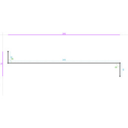 ALUMINIUM Prélaqué Sablé...
