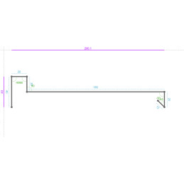 ALUMINIUM PostLaqué 1Face...