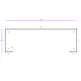ALUMINIUM Prélaqué Ral 9010...