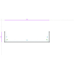 ALUMINIUM Prélaqué Sablé...