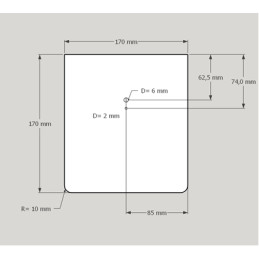 ALUMINIUM PostLaqué 2Faces...