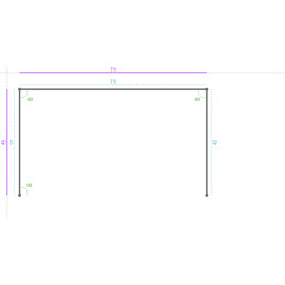 ALUMINIUM Prélaqué Ral 9010...