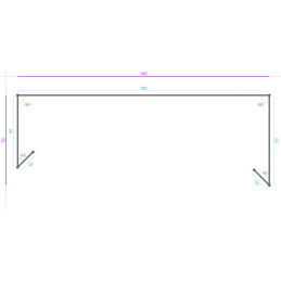 Aluminium Corten, 15/10,...