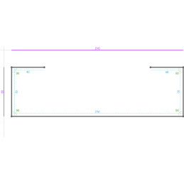 ALUMINIUM Brut, 10/10, Dev....