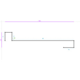 ALUMINIUM Prélaqué Ral 9005...