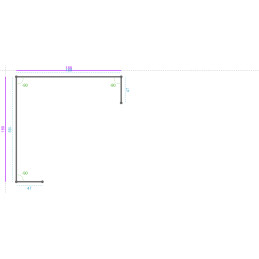 ALUMINIUM PostLaqué 1Face...