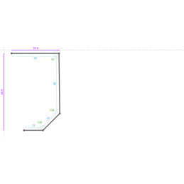 ACIER PostLaqué 2Faces 7030...