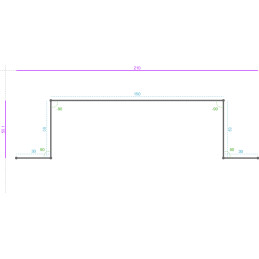 ALUMINIUM Brut, 20/10, Dev....