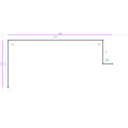ALUMINIUM Prélaqué Ral 9005...