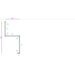 ALUMINIUM PostLaqué 2Faces...