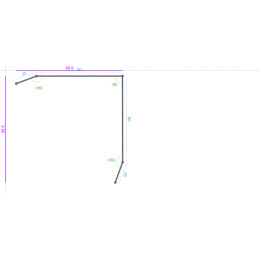 ALUMINIUM Prélaqué Ral 9003...