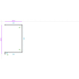 ALUMINIUM Prélaqué Ral 9005...