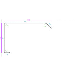 ACIER Prélaqué RAL 7022,...