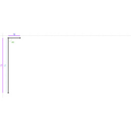ACIER Prélaqué RAL 7022,...