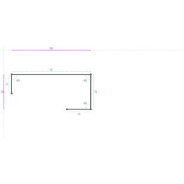 Aluminium Chêne Doré...