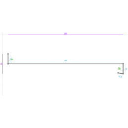 ACIER PostLaqué 2Faces 7016...