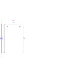 GALVA PostLaqué 2Faces 9001...