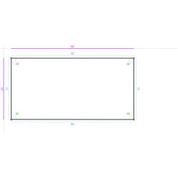 ALUMINIUM PostLaqué 1Face...