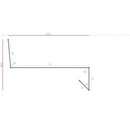 ALUMINIUM Prélaqué Ral 9006...