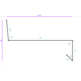ALUMINIUM Prélaqué Ral 7035...