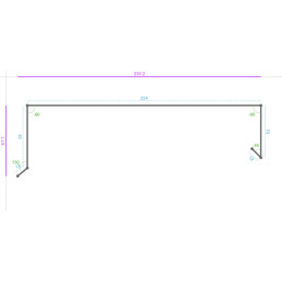 ALUMINIUM PostLaqué 1Face...