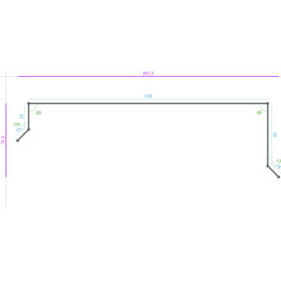 ACIER Prélaqué RAL 7016,...