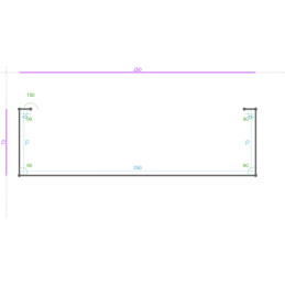 ALUMINIUM PostLaqué 2Faces...