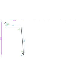 ALUMINIUM Prélaqué Sablé...