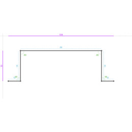 ALUMINIUM Prélaqué Ral 7016...