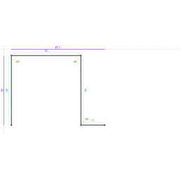 CORTEN (livré non-rouillé),...