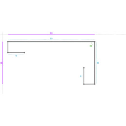 ALUMINIUM Prélaqué Ral 7039...