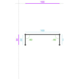 ALUMINIUM Prélaqué Ral 7016...