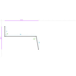 ALUMINIUM Prélaqué Sablé...