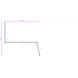 ALUMINIUM Prélaqué Sablé...
