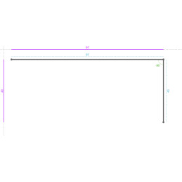 ALUMINIUM Prélaqué Sablé...