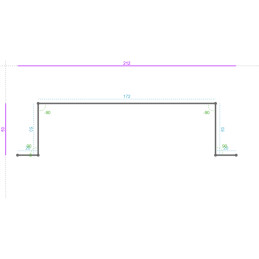 Inox Brossé G220 304L,...