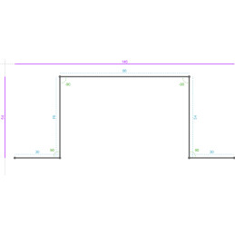 ALUMINIUM Brut, 20/10, Dev....