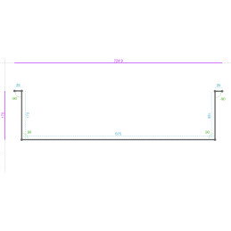 Inox Brossé G220 304L,...