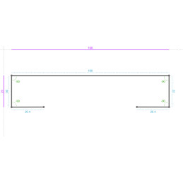 ALUMINIUM Prélaqué Ral 9010...