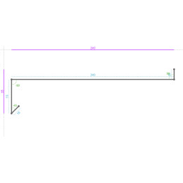 ALUMINIUM Prélaqué Ral 7022...