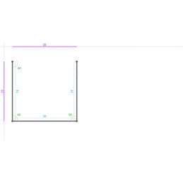 ALUMINIUM Brut, 40/10, Dev....
