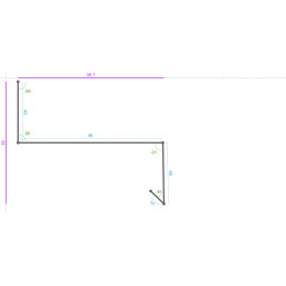 ACIER PostLaqué 1Face 7016...