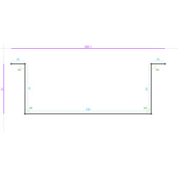 ALUMINIUM Brut, 40/10, Dev....