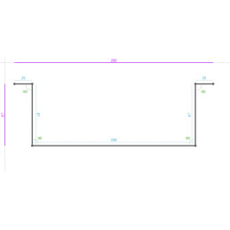 ALUMINIUM Brut, 40/10, Dev....