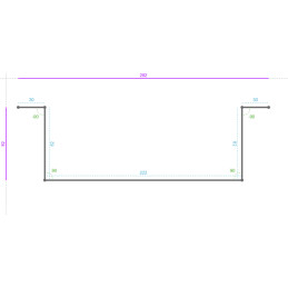 ALUMINIUM Brut, 50/10, Dev....