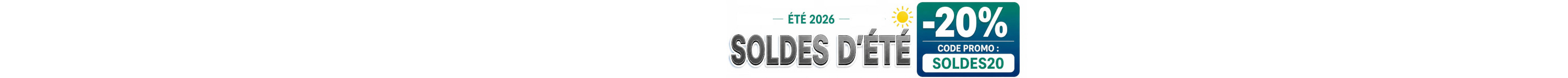Soldes d'été 2026 !